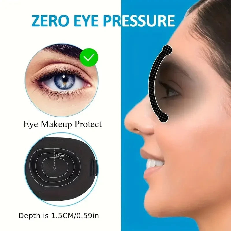 Bandeau Pour Dormir 3D Masque De Sommeil Réparateur Cache Yeux Nuit Confortable