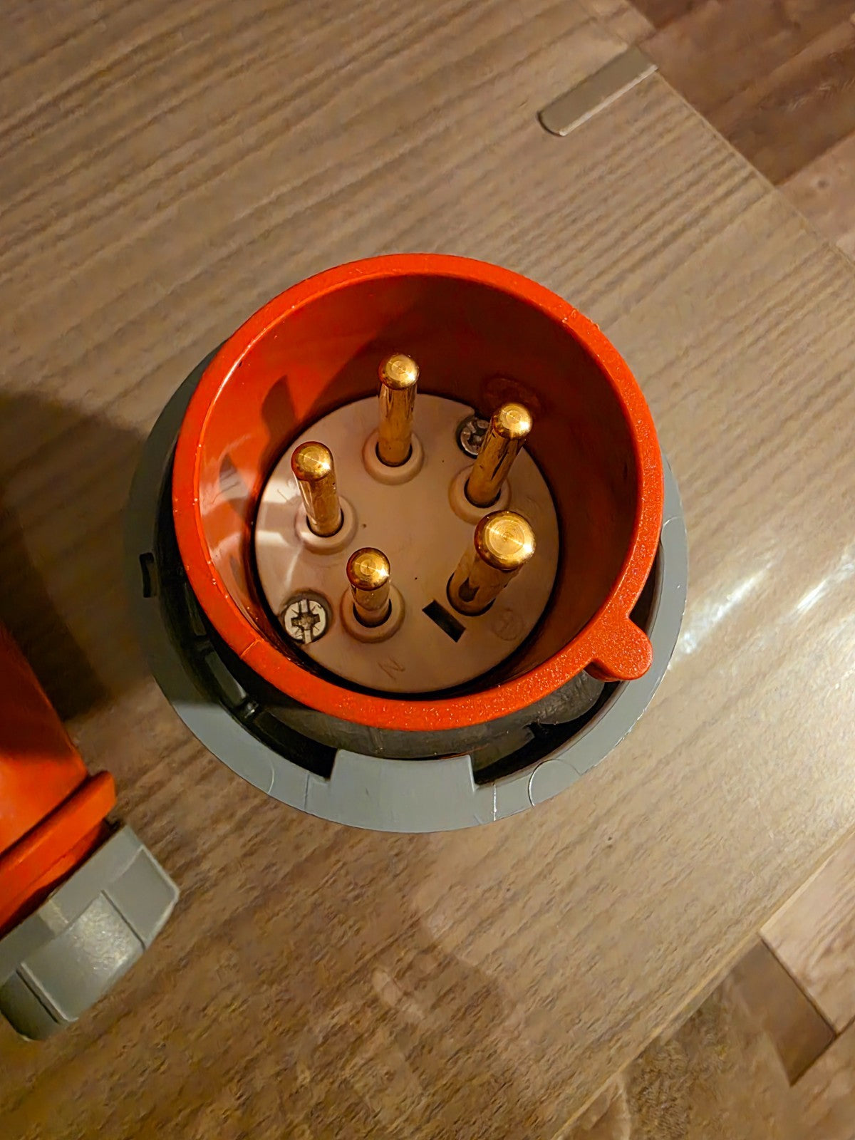 Lot connecteurs industriels MENNEKES – Mâle + Femelle – IP67 – 16A, 6h Type 550