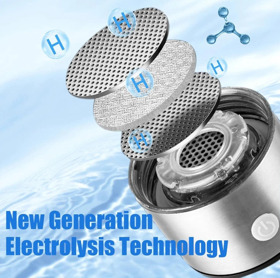 Hydrogen Water Bottle Generator – Portable Rechargeable Rich Water Maker
