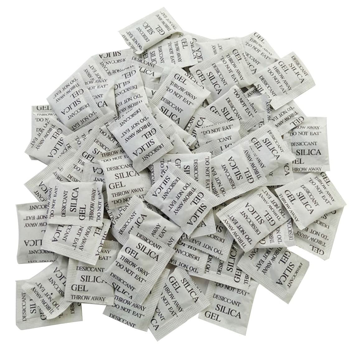 100 SACHETS GEL DE SILICE DESHYDRATANT  ABSORBEUR D'HUMIDITE 100Gr 