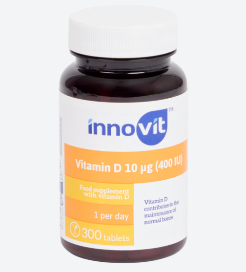 INNOVIT VITAMINE D 10 mcg - COMPLÉMENT ALIMENTAIRE LOT DE 3 