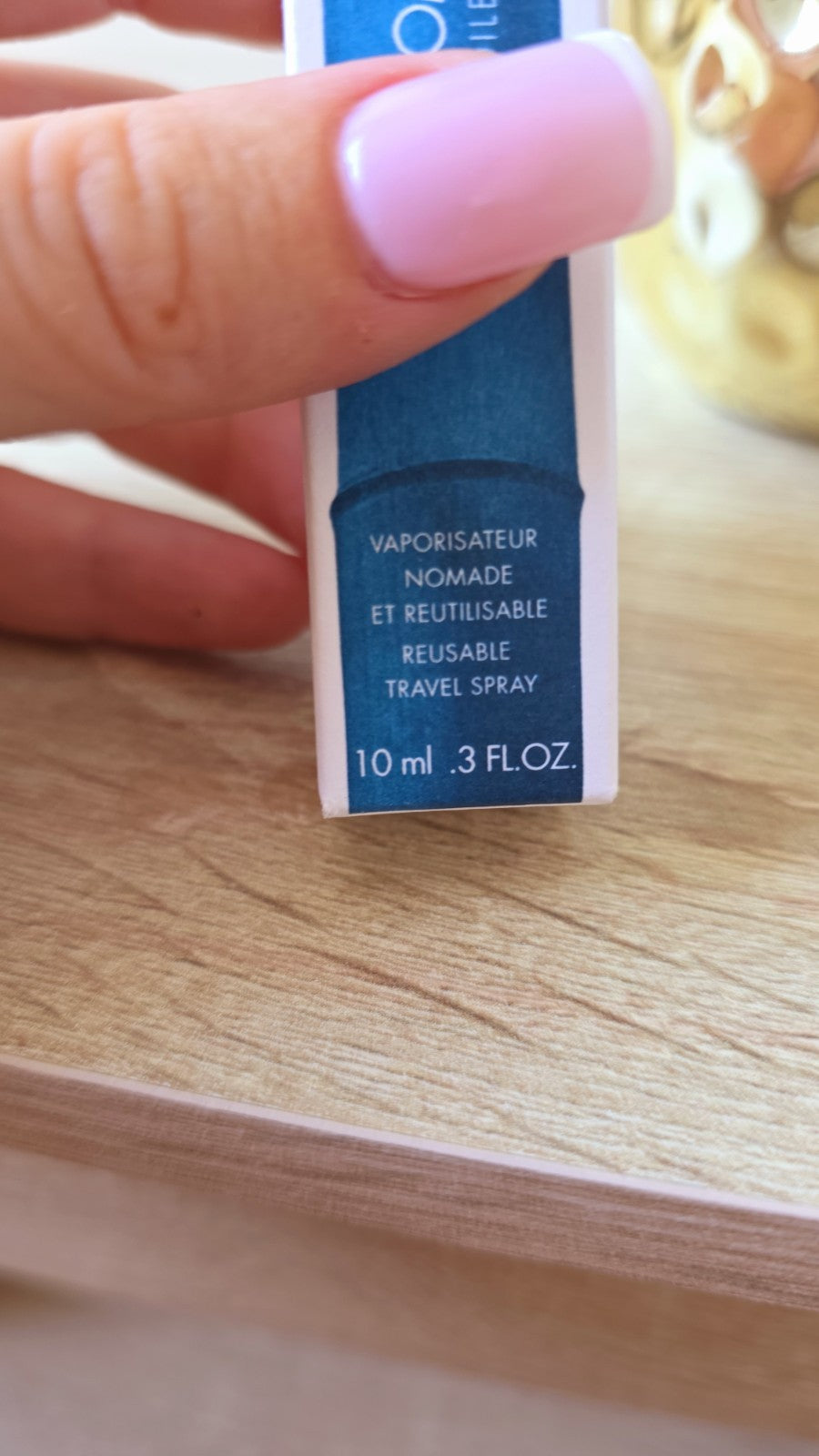 Eau de toilette homme vaporisateur nomade 10ml
