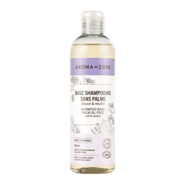 Base shampoing neutre sans palme Aroma-zone 250ml Douce & Fortifiante sans sulfa