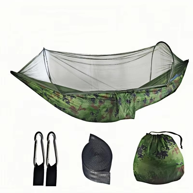 Camping Hammock with Mosquito Net Underquilt Portable Sleeping Tent for Travel