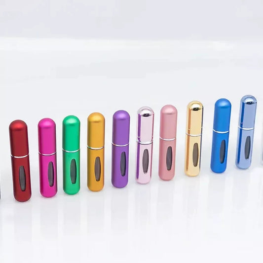5 ml Rechargeable Portable Mini Bouteille Parfum Voyage Aluminium Pulvérisateur