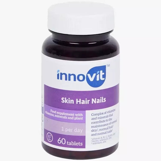 Complément alimentaire Innovit Skin Hair Nails pouce et réparation ongle cheveux