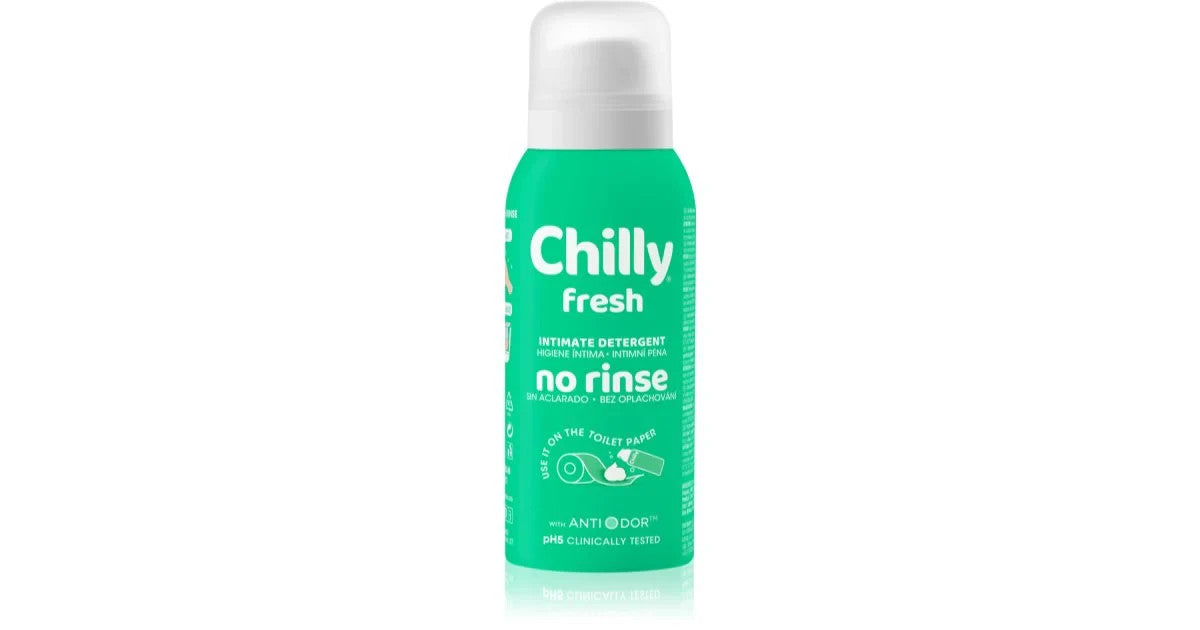 Chilly Fresh nettoyant sans rinçage hygiène intime pH neutre anti odeur 100ml