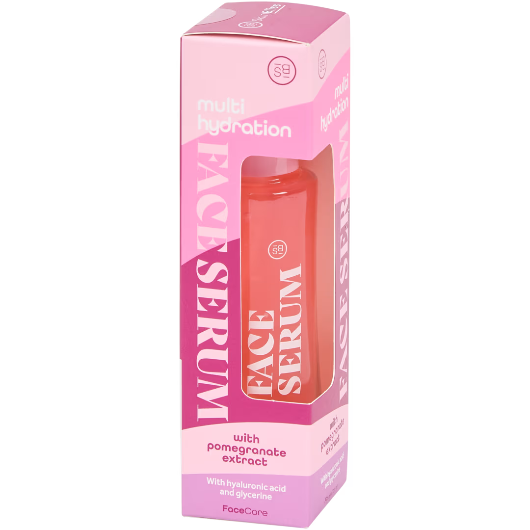 Sérum Visage 30 ml Éclat, Hydratation, Teint Uniforme, Grenade, Acide Hyaluroniq