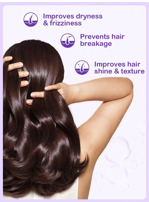 Masque cheveux à la kératine poche 100ml brillance douceur et réparation