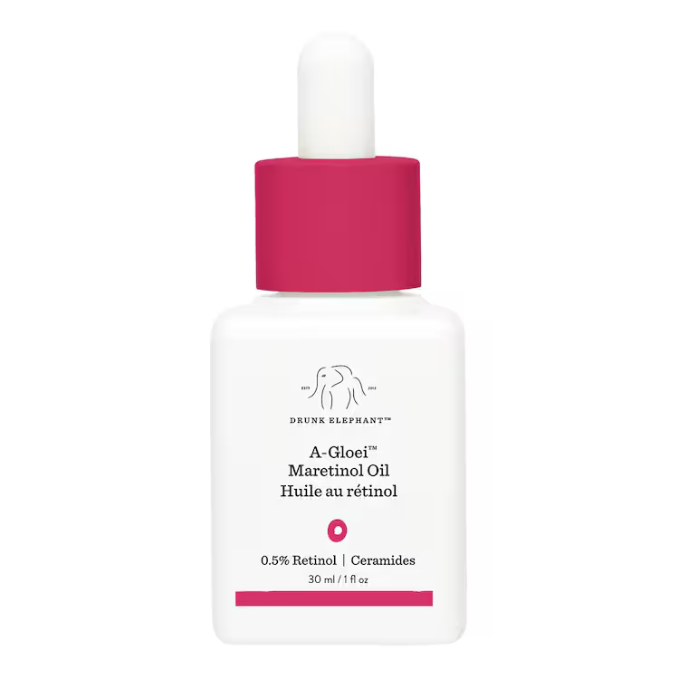 Huile visage Drunk Elephant A-GLOEI MARETINOL 30 ml rétinol et céramides