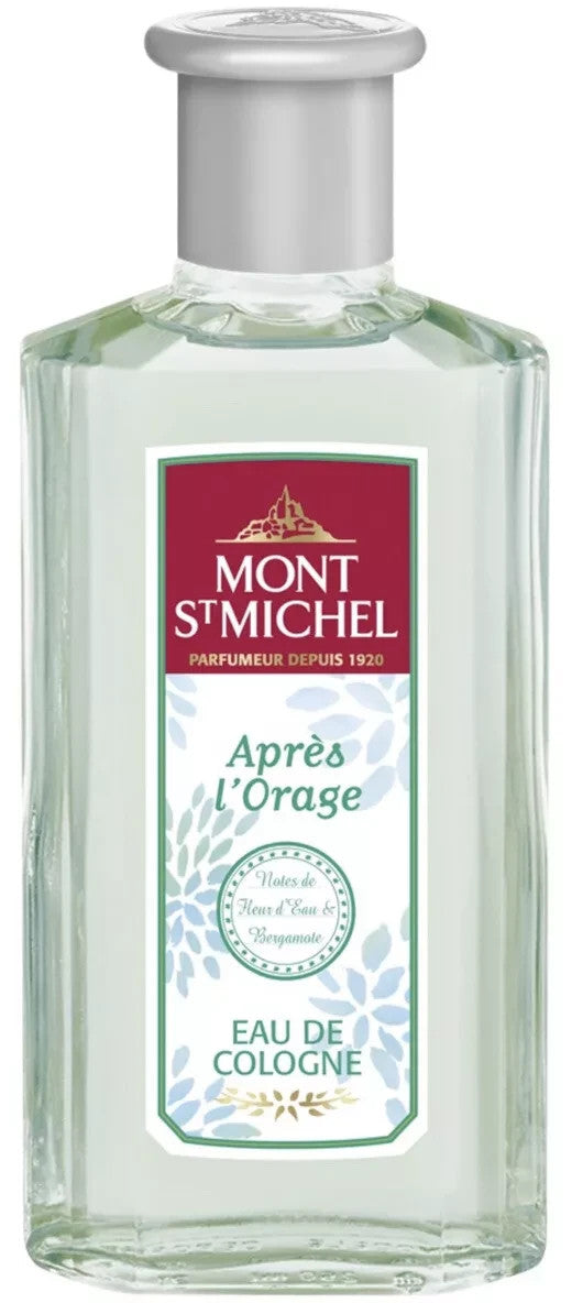 Parfum Eau de Cologne « Aprés l’orage » MONT SAINT MICHEL le flacon de 250ml x2
