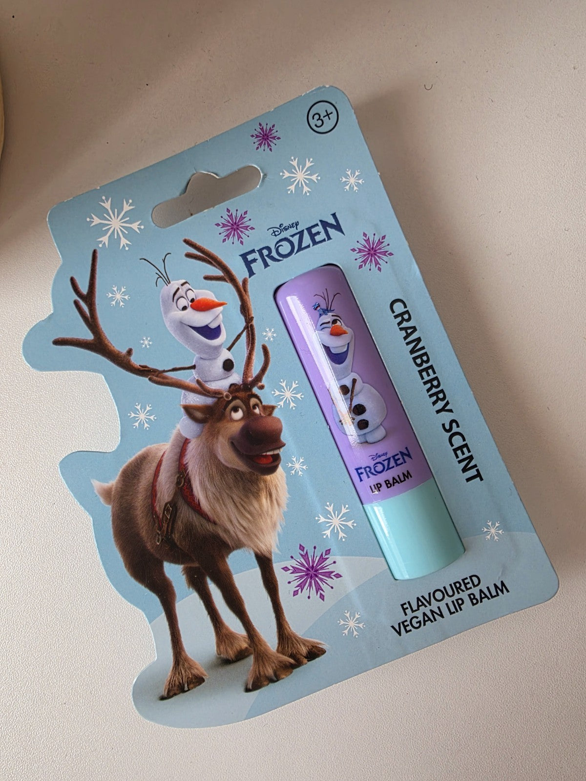 Baume à lèvres hydratant Enfant fille Reine Des Neiges Cranberry Disney Labello