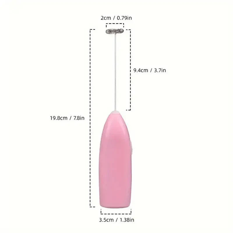 Mélangeur à lait électrique mousseur fouet mélangeur batteur à oeufs agitateur 