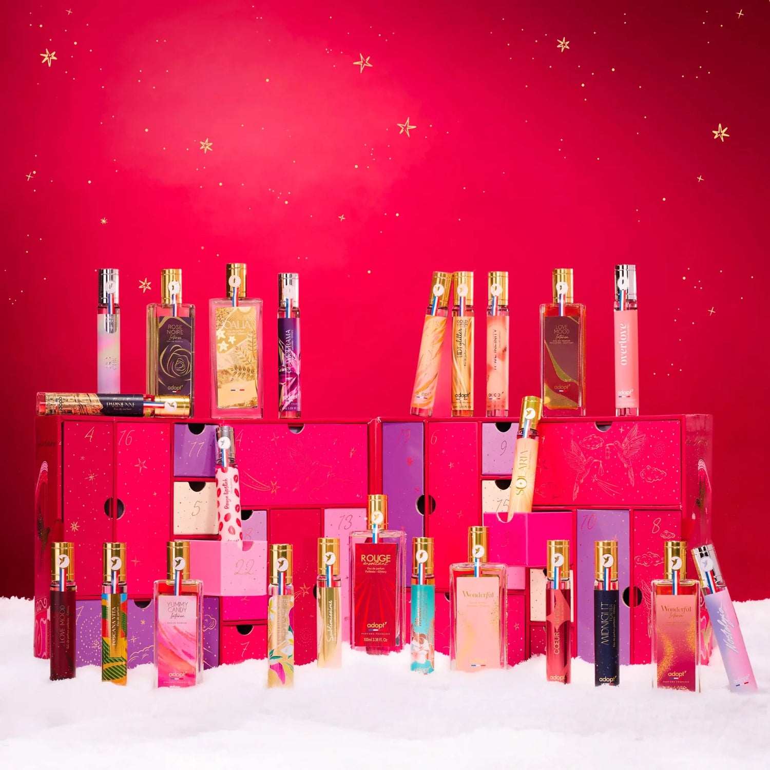 Calendrier de l'avent Adopt 2025 envol vers les étoiles cadeau noël 24 parfums !