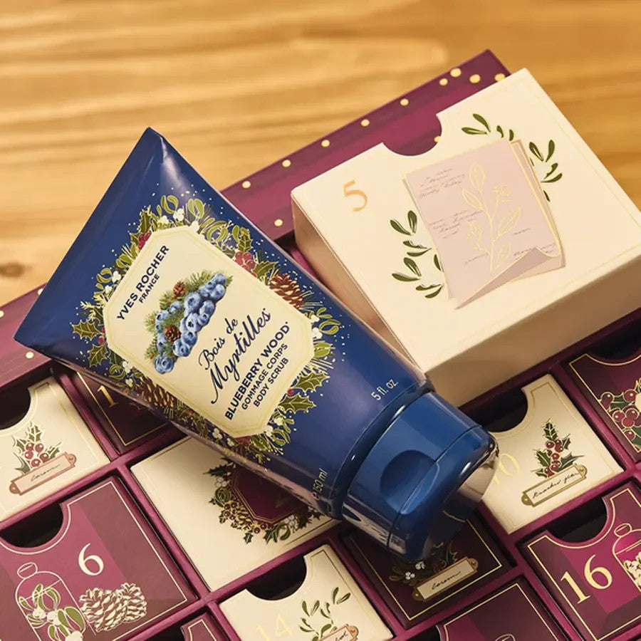 Yves Rocher Calendrier de l'Avent Premium 24 Soins Beauté Écrin Coffret Noël