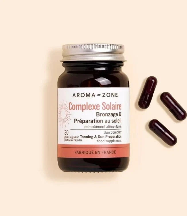 AROMA-ZONE COMPLEXE  SOLAIRE - 30 GÉLULES COMPLÉMENT ALIMENTAIRE