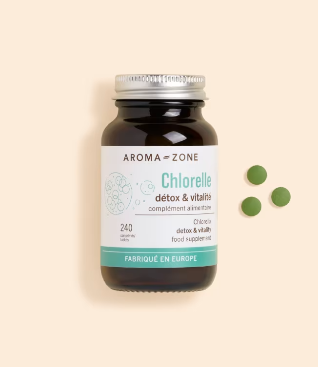 Chlorelle BIO 240 comprimés – Détox Vitalité Immunité – 100% Naturelle Vegan