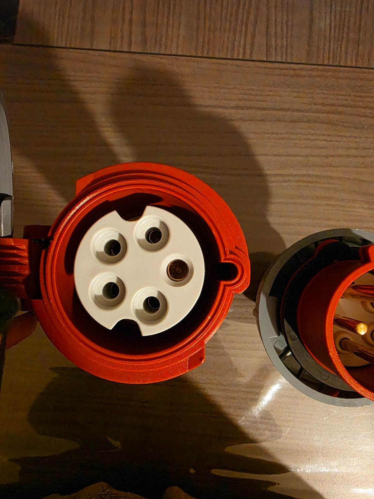 Lot connecteurs industriels MENNEKES – Mâle + Femelle – IP67 – 32A, 6h Type 562