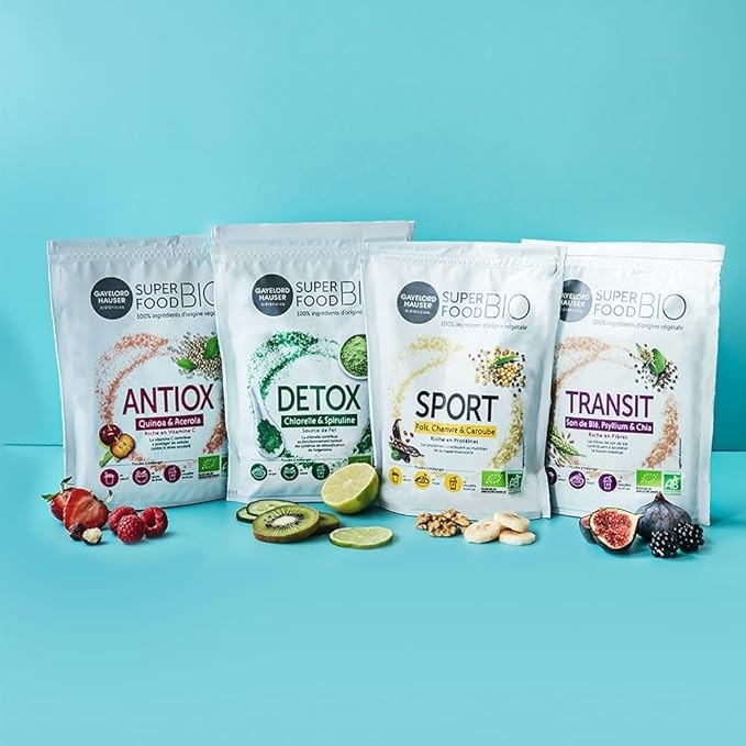 GAYELORD HAUSER - Superfood Bio - Poudre Transit à Diluer - 150gr Son De Blé