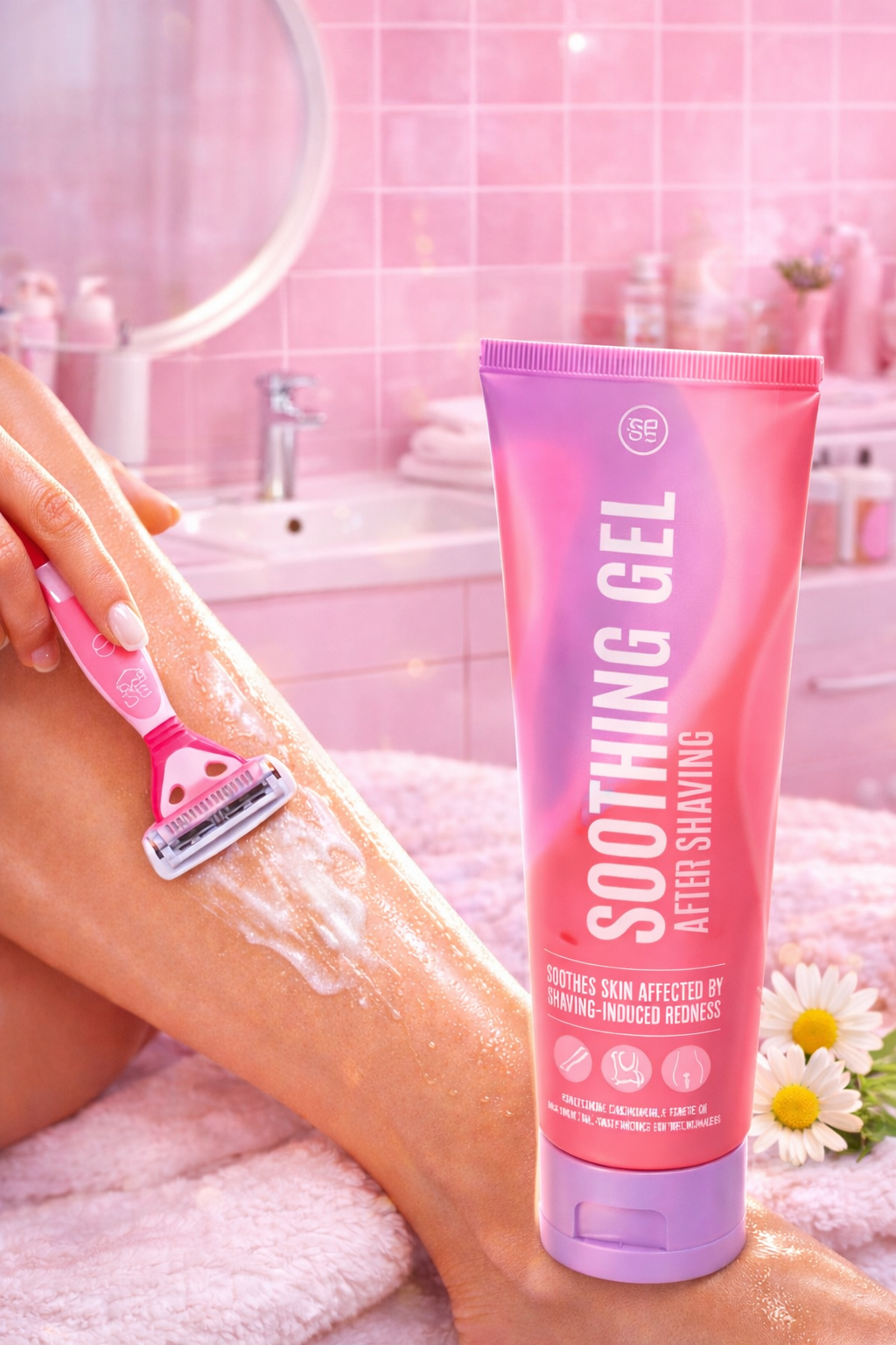 Baume Après-Rasage Skin Bliss 150 ml – Soin Apaisant Anti-Rougeurs & Hydratation