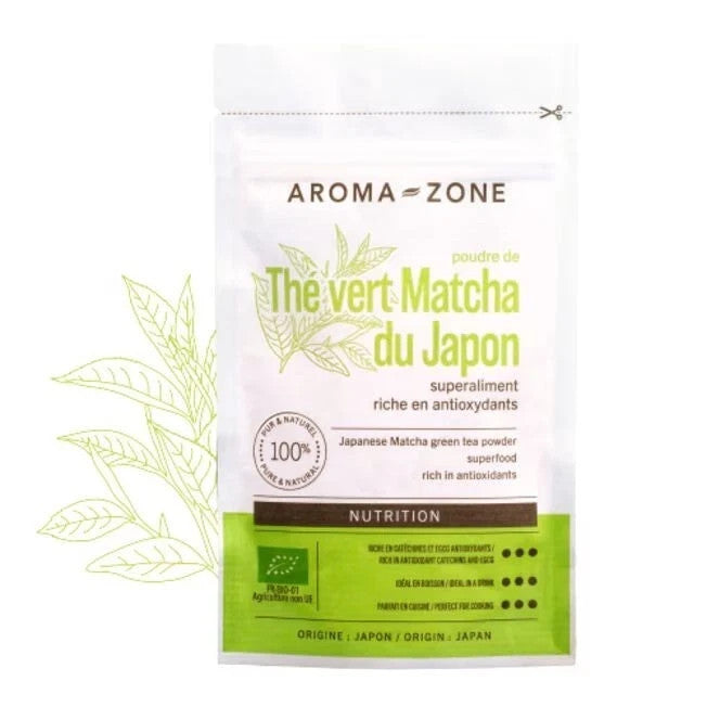 Aroma-zone Thé Vert Matcha BIO Japon perte de poids beauté de la peau