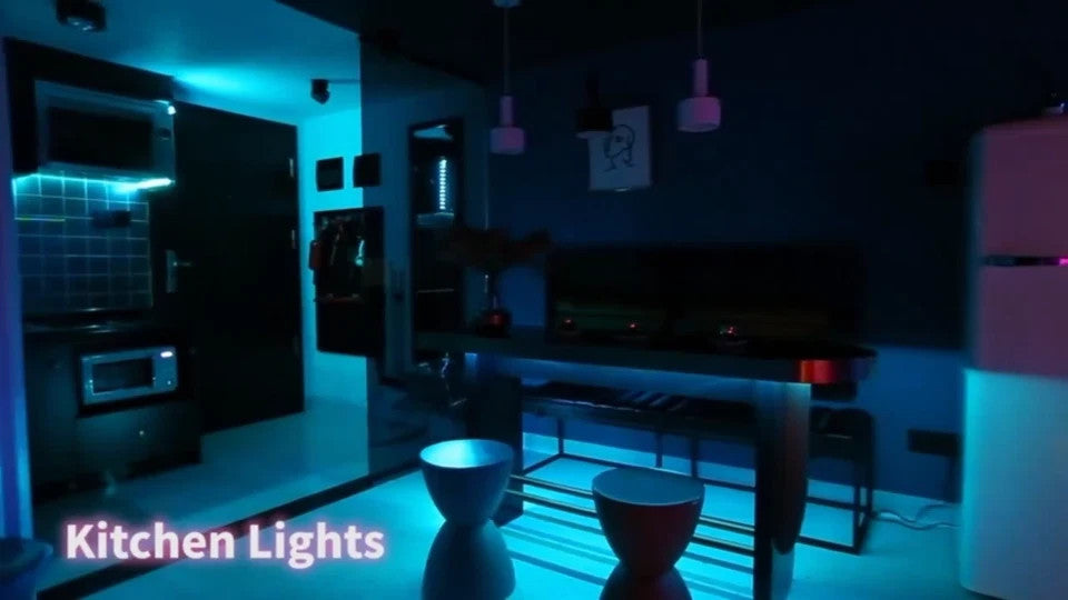 100Ft LED Strip Lights, Smart Light with App Remote Control, RGB LED Lights for