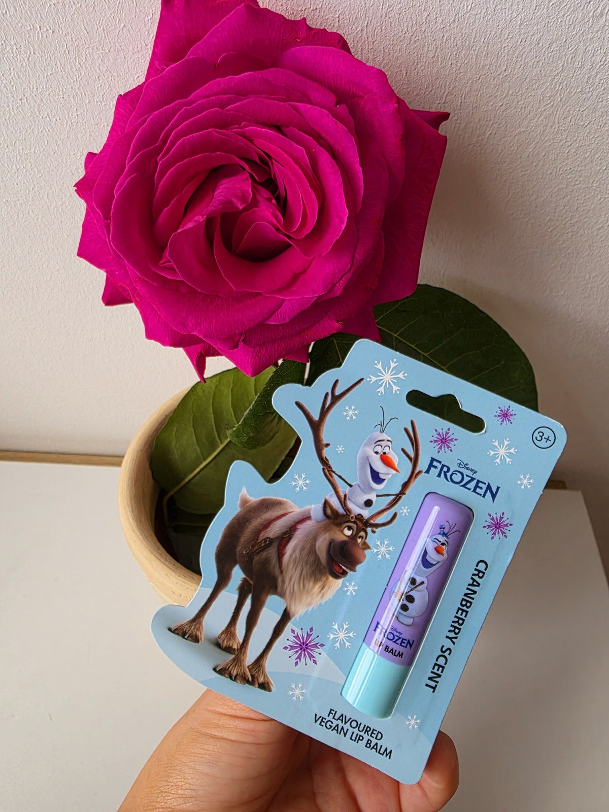 Baume à lèvres hydratant Enfant fille Reine Des Neiges Cranberry Disney Labello