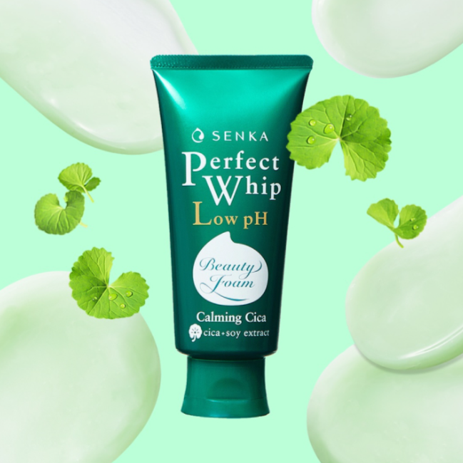 Senka nettoyant visage perfect whip apaisant & hydratant Mousse Nettoyante Japon