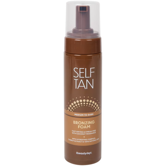 Mousse autobronzante The Beauty Dept medium to dark teint halé naturel