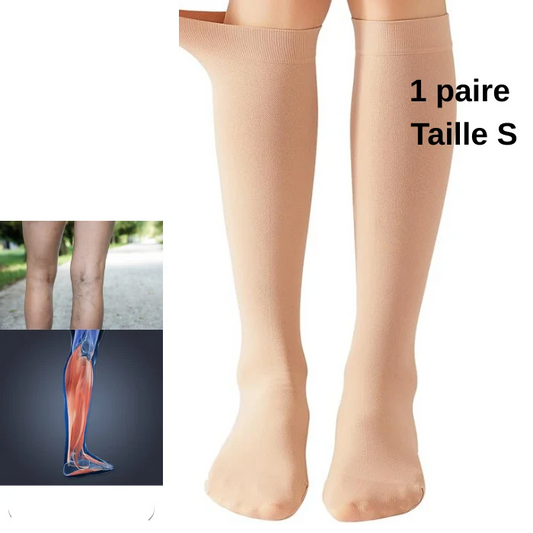 Size S Compression Socks Support against Varicose Veins fatigue legs