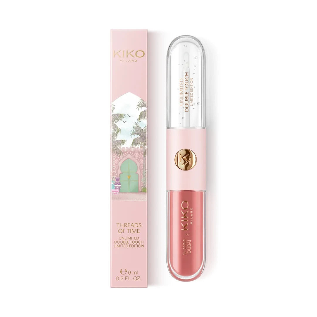 KIKO Threads of Time Double Touch 03 Mauve Statement Rouge à Lèvres Gloss 6ml