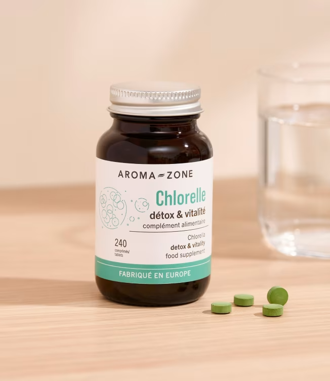 Chlorelle BIO 240 comprimés – Détox Vitalité Immunité – 100% Naturelle Vegan