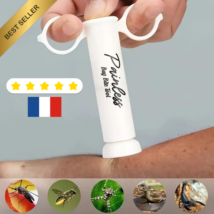 Extracteur de venin à vide Outil d’Aspiration pour Piqûres et Morsures Kit Urgen