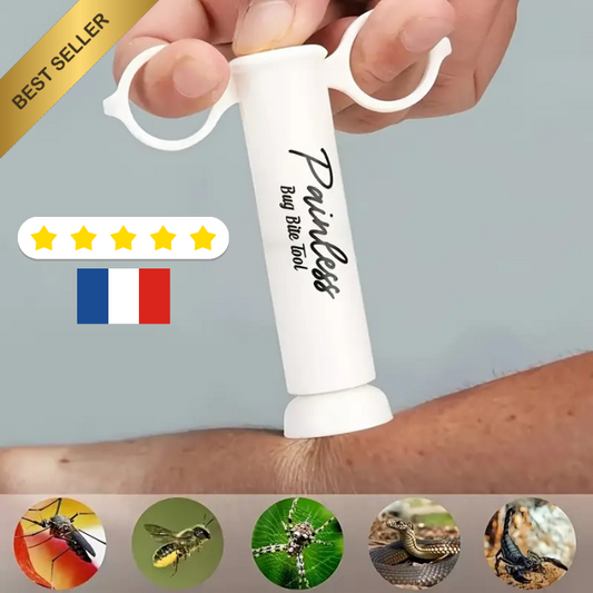 Extracteur de venin à vide Outil d’Aspiration pour Piqûres et Morsures Kit Urgen