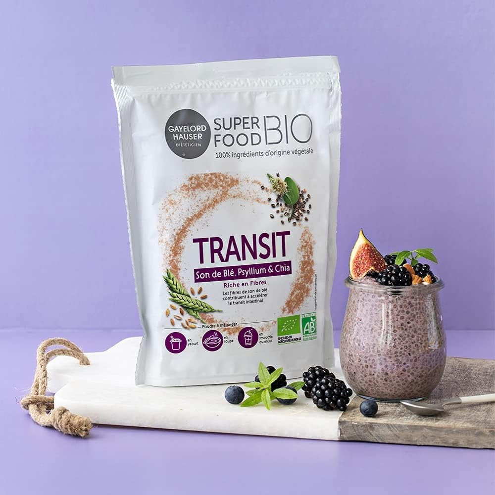 GAYELORD HAUSER - Superfood Bio - Poudre Transit à Diluer - 150gr Son De Blé