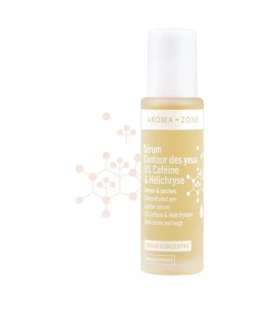Aroma-zone Sérum  concentré Contour des yeux 5% Caféine & Hélichryse