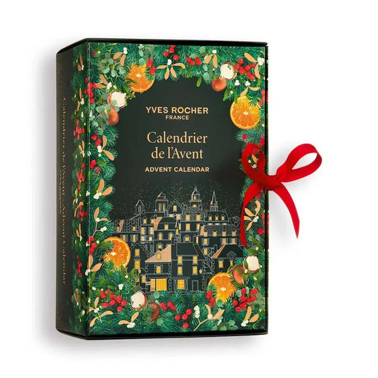 NEUF YVES ROCHER CALENDRIER DE L’AVENT 2025 A TIROIRS / 24 PRODUITS DE BEAUTE
