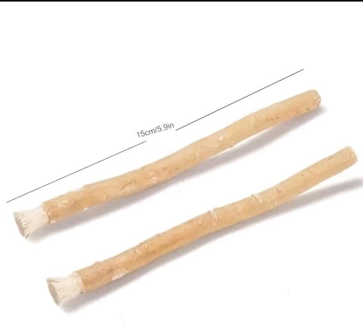 1 Pièce Miswak - Siwak- Brosse À Dent Naturelle,Natural Toothbrush, Menthe Frais