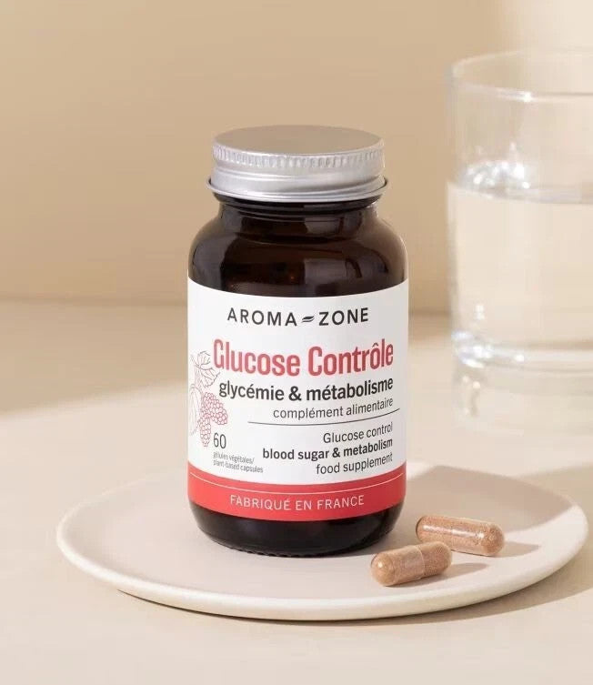 Glucose Contrôle - 60 gélules - Complément alimentaire Aroma- Zone