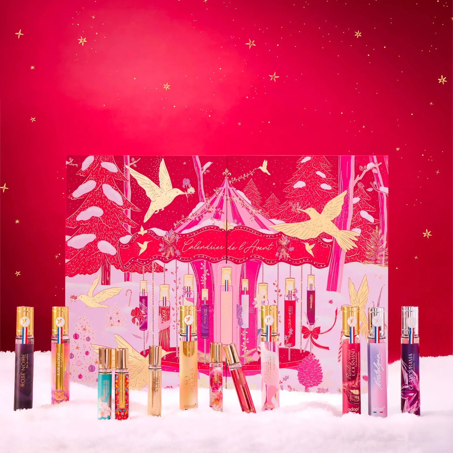 Calendrier de l'avent Adopt' 2025 Carroussel enchanté cadeau noël 24 parfums !