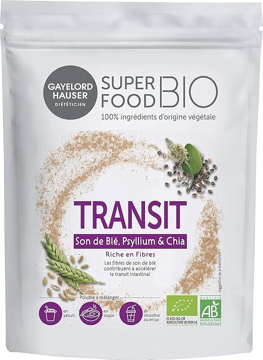 GAYELORD HAUSER - Superfood Bio - Poudre Transit à Diluer - 150gr Son De Blé