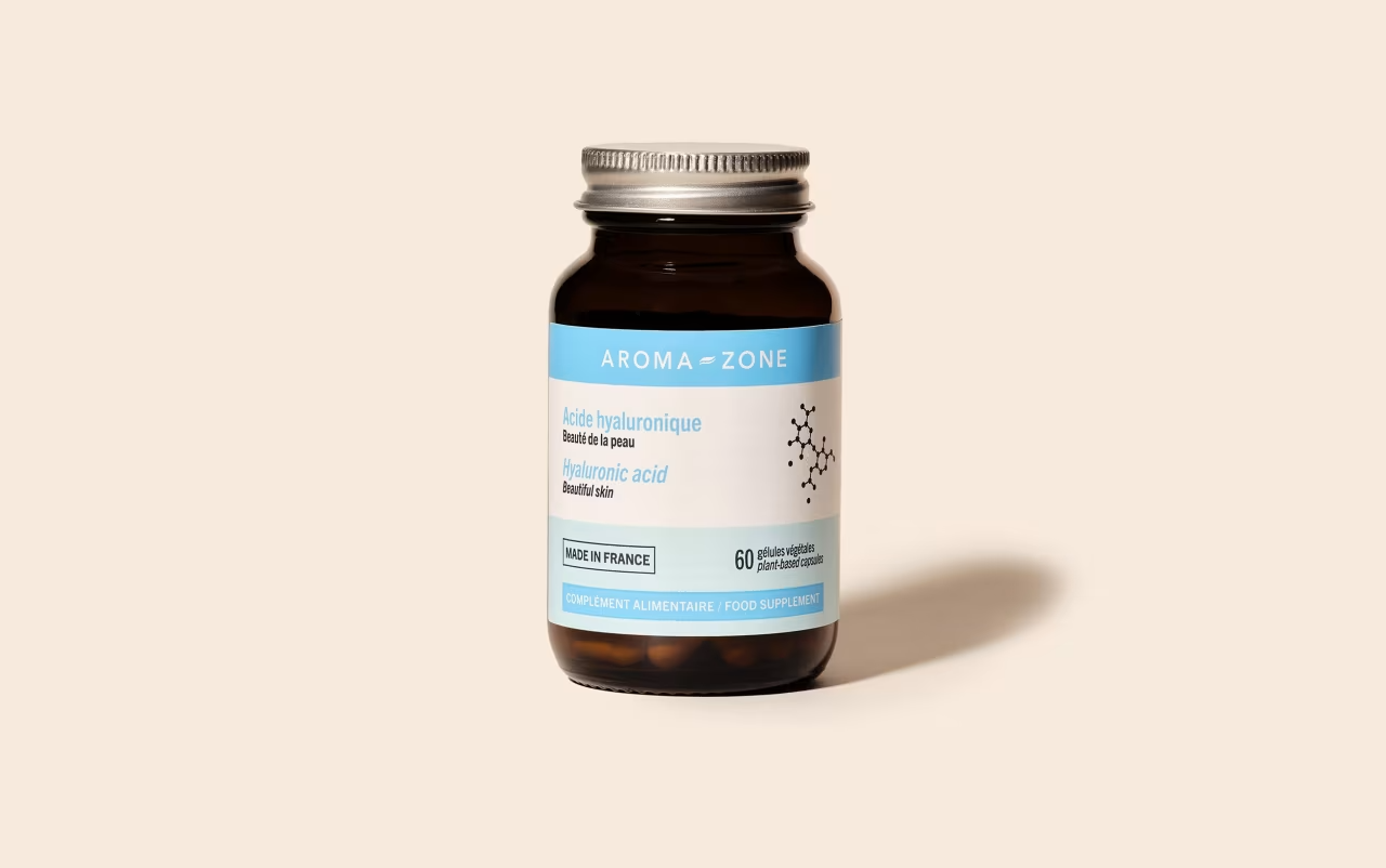 Aroma-zone acide hyaluronique et Collagène Sérum Crème et Complément Alimentaire