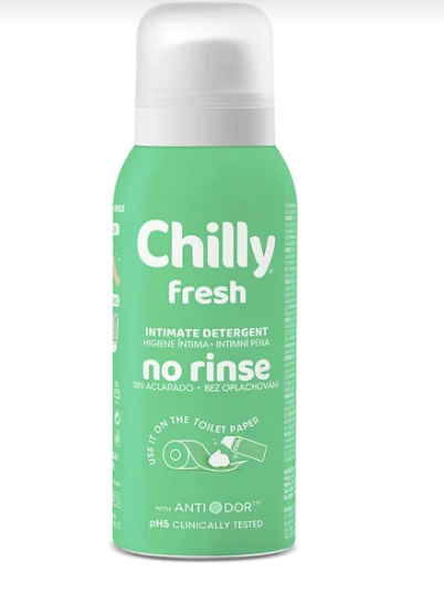 Chilly Fresh nettoyant sans rinçage hygiène intime pH neutre anti odeur 100ml