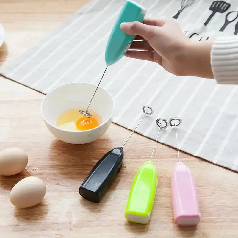 Mélangeur à lait électrique mousseur fouet mélangeur batteur à oeufs agitateur 