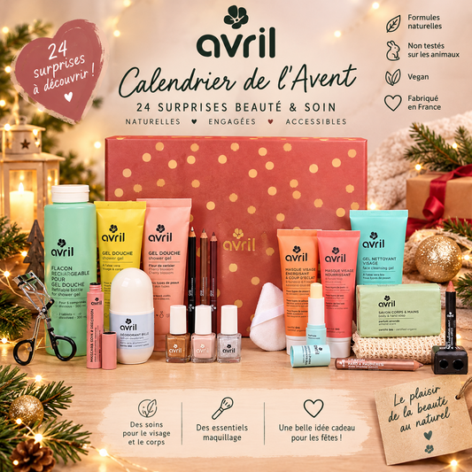 Calendrier de l’Avent Avril 2026, 24 Produits Taille Réelle Beauté Maquillage