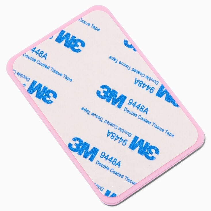 Support de Téléphone à Ventouse en Silicone Rose - Fixation Murale Antidérapante