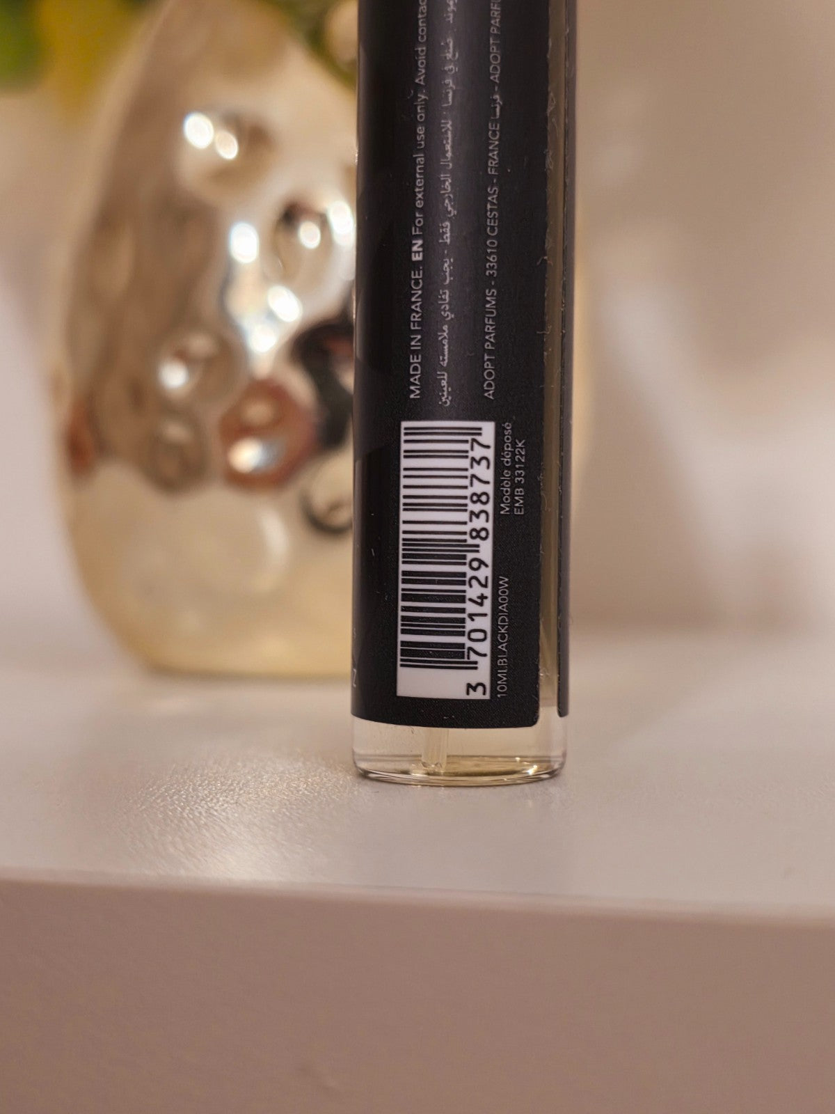 ADOPT' Eau De Parfum BLACK DIAMOND 10 ml parfum femmes - vaporisateur de poche