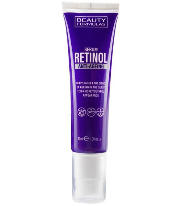 Sérum visage au rétinol anti-âge & rides hydratant Beauty Formulas 30ml protec..