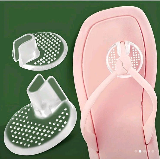 2pcs Protection sandales Tong Coussin de Silicone Gel Pads Protecteur d'orteil