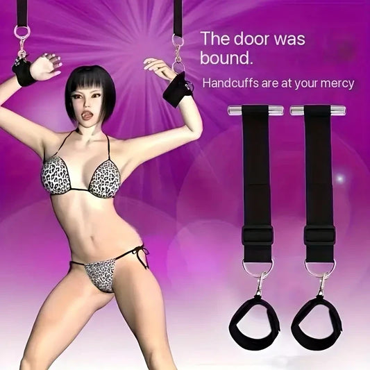 ATTACHES MENNOTES PORTES RÉSTRICTION JEU ÉROTIQUE ADULTE BONDAGE FÉTICHE BDSM